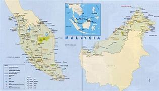 Image result for Malaysia Detailed Map