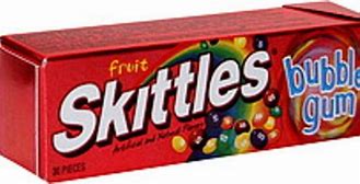 Image result for Skittles Bubble Gum