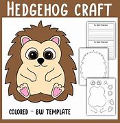 Image result for Hedgehog Writing Craft