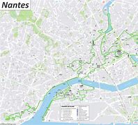 Image result for Map of Nantes