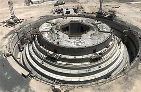 Image result for Dubai Creek Tower Construction Pics