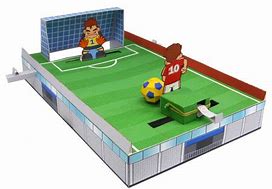 Image result for Soccer Papercraft