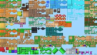 Image result for Super Mario Bros TileSet