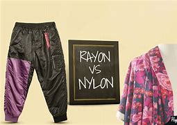 Image result for Rayon vs Nylon