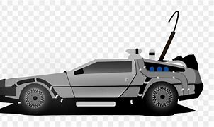 Image result for Back to the Future DeLorean Cartoon