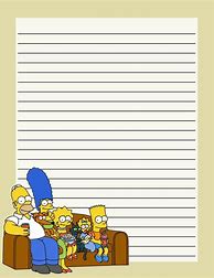 Image result for Simpsons Paper to Print