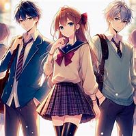 Image result for Anime Guy School Uniform