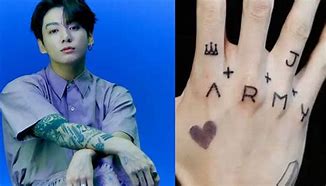 Image result for BTS with Tattoos