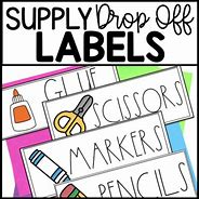 Image result for Drop Off Labels