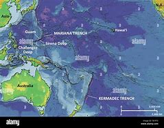 Image result for Mariana Trench Map