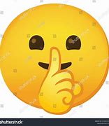 Image result for Shush Emoji Apple