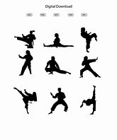 Image result for Karate Chop Girl SVG