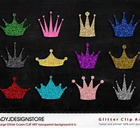 Image result for Glitter Crown Clip Art