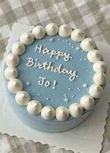 Image result for Cake 30th Blue Design