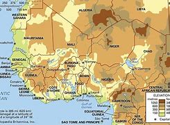 Image result for Map of West Africa