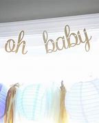 Image result for OH Baby Banner Fabric