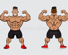 Image result for Muscle Man Vector