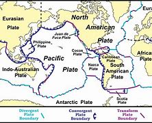 Image result for Map of Tectonic Plates Journal Primary Article