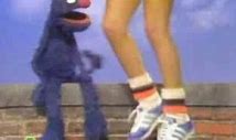 Image result for Sesame Street Grover and Knees