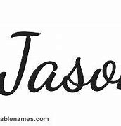 Image result for Jason in Cursive Letters