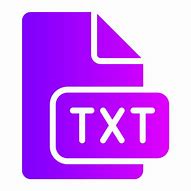 Image result for Complex TXT Icon