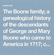 Image result for Daniel Boone Descendants