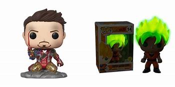 Image result for Silver Funko POP Glow in the Dark