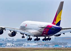 Image result for Asiana Air A380