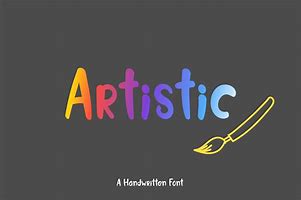 Image result for Artistic Fonts 20