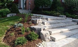 Image result for Stone Front Steps