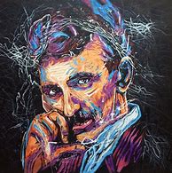 Image result for Nikola Tesla Pop Art