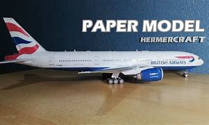 Image result for Papercraft British Airways A321