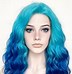 Image result for Blue Foam Wigs