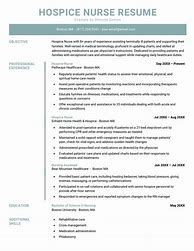 Image result for Hospice Nurse Resume Examples