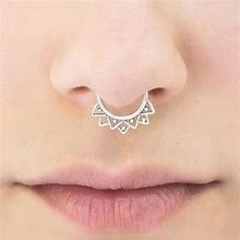 Image result for Cute Septum Piercing Nose