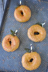 Image result for Pumpkin Shaped Donuts