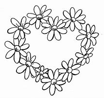 Image result for Simple Daisy Flower Clip Art