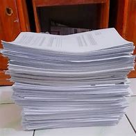 Image result for Gambar Kertas Kertas Bekas Di Karung