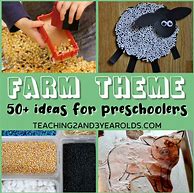 Image result for Farm Animals Preschool Activities