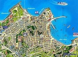 Image result for Mykonos Town Street Map