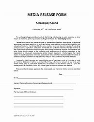 Image result for Media Release Example NZ