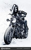 Image result for Biker Girl Painting