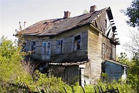 Image result for Small Broken Down House