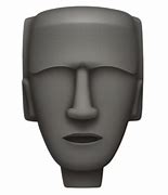 Image result for Easter Island Head Emoji