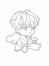 Image result for BTS Chibi with Names