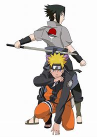 Image result for Naruto and Sasuke Transparent