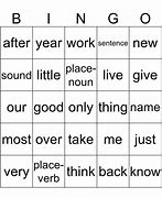 Image result for Bingo Word Images