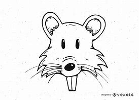 Image result for Cartoon Rat Head