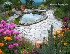 Image result for Walkways in Residential Garden Top View