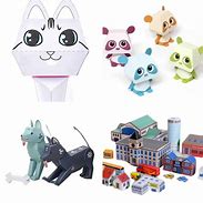 Image result for 3D Paper Toys